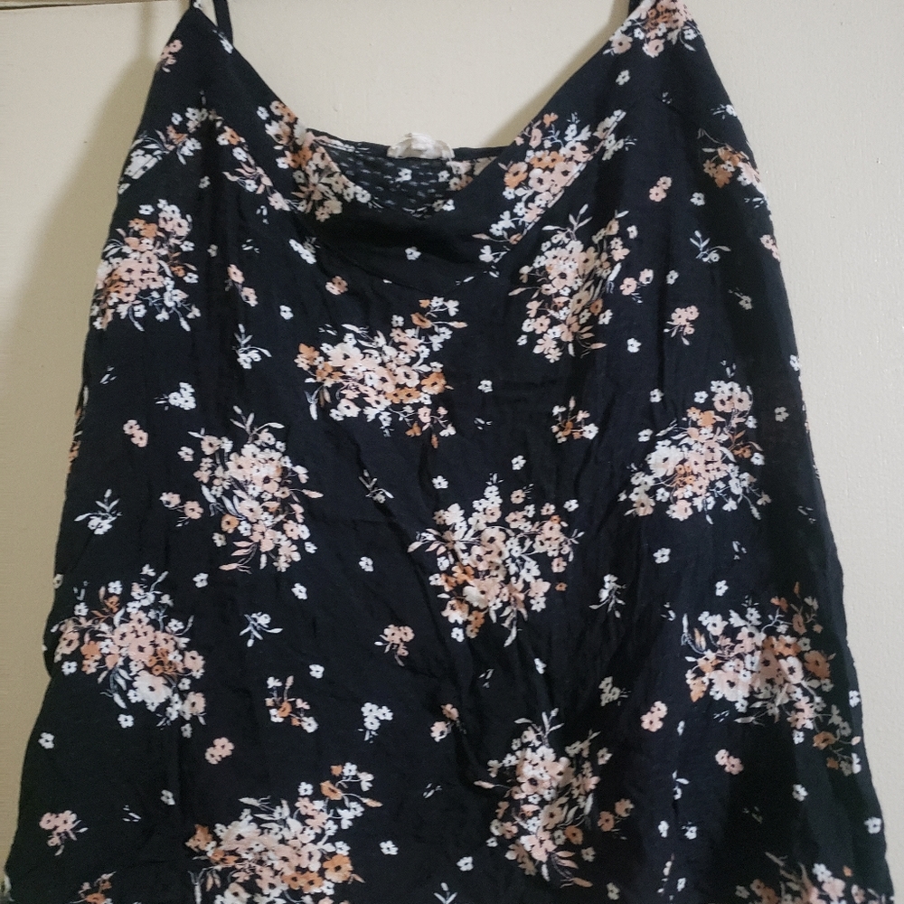 Floral tank top